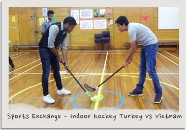 Sports Exchange - Indoor hockey Turkey Vs Vietnam